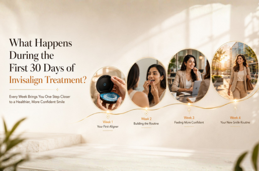 Wondering about the first 30 days of Invisalign treatment? Discover a week-by-week timeline, clear aligner care tips, and expert local advice from Dr. Chetan Agarwal, Pune