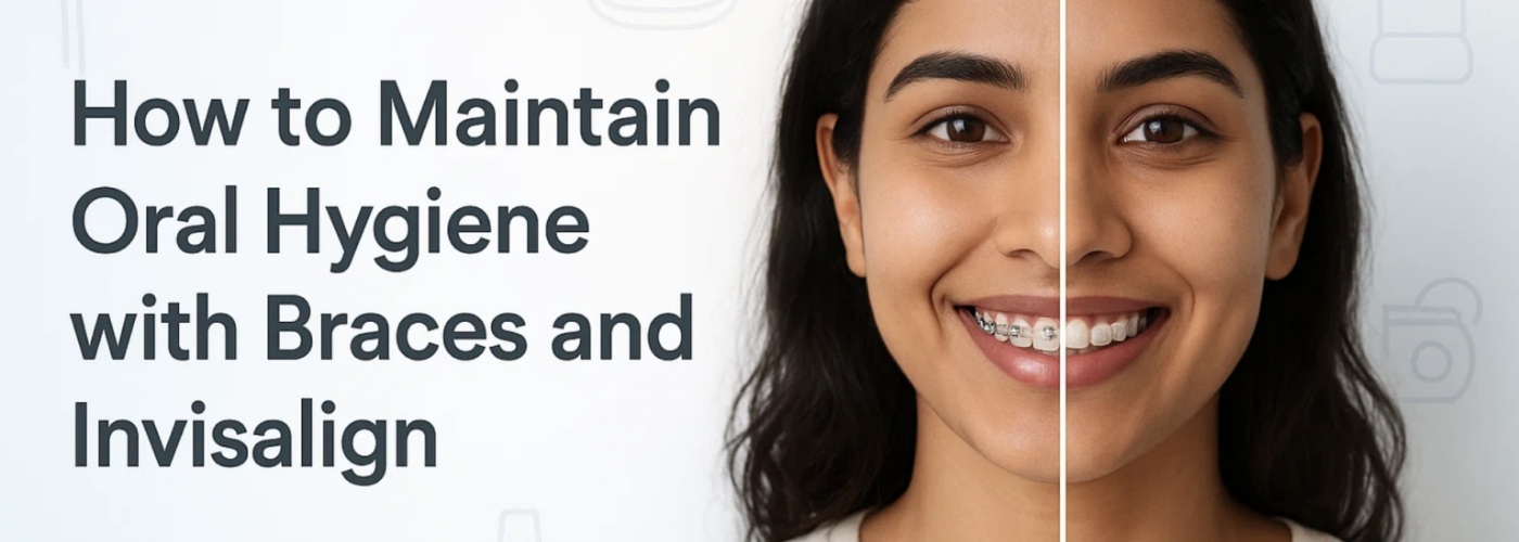 How to Maintain Oral Hygiene with Braces and Invisalign